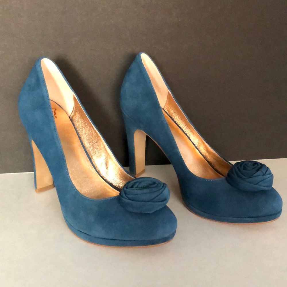 🎉Host Pick🎉 Anthro Miss Albright Suede Shoes 8M